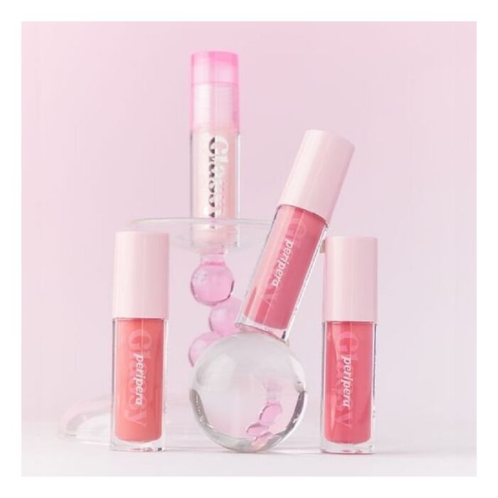 Ink Glasting Lip Gloss - 14 Colors - #P01 Be On Fire