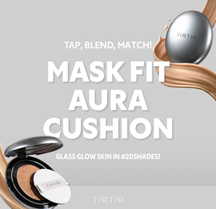 Mask Fit Aura Silver Cushion Mini - 20 Colors - #21W Natural Ivory
