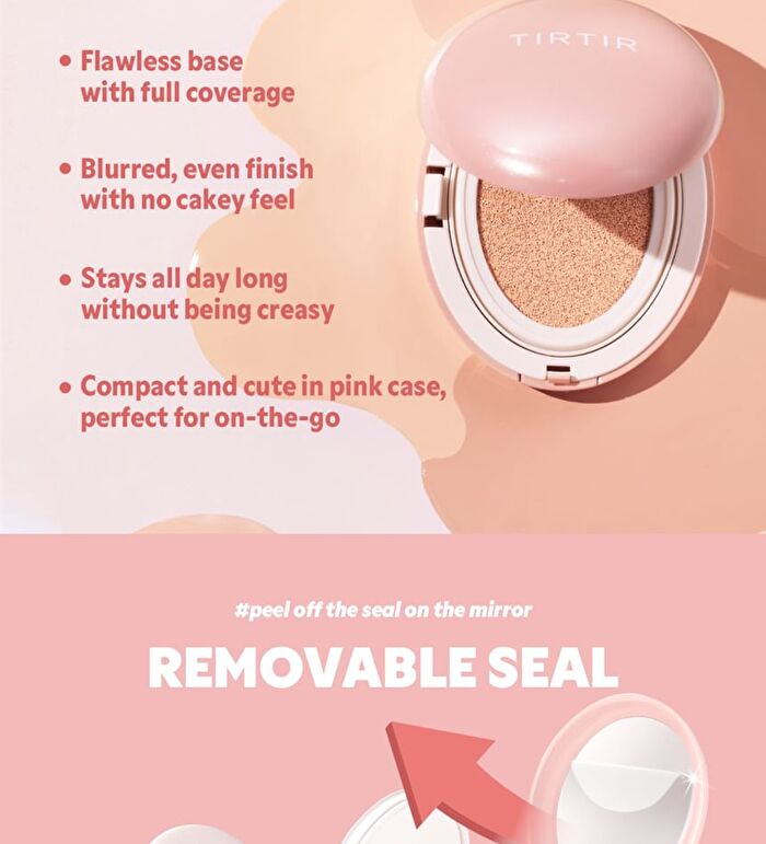 Mask Fit All Cover Pink Cushion Mini - 20 Colors - #21C Cool Ivory