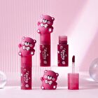 Mansly Strawberry Bear Water Light Mirror Lip Gloss - 4 Colors - 625# Sweet Cocoa - 3.6g