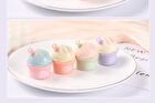 Mansly Ice Cream Keychain Matte Velvet Lip Mud - 4 Colors - J04# Deep Berry Red - 5.5g