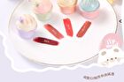 Mansly Ice Cream Keychain Matte Velvet Lip Mud - 4 Colors - J04# Deep Berry Red - 5.5g