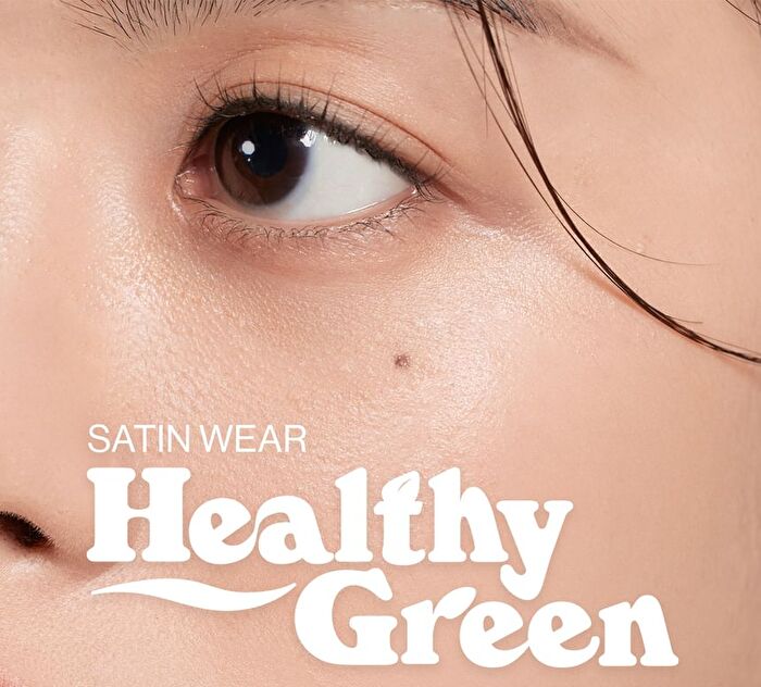 Satin Wear Healthy-Green Cushion Re-Feel Refill Only - 21 Colors - #11N Floral White
