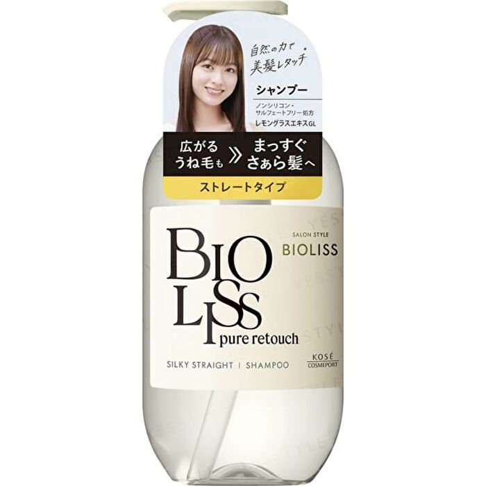 Bioliss Pure Retouch Sliky Straight Shampoo - 480ml