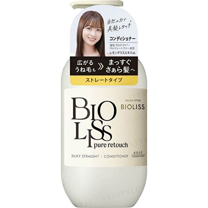Bioliss Pure Retouch Sliky Straight Conditioner - 480ml
