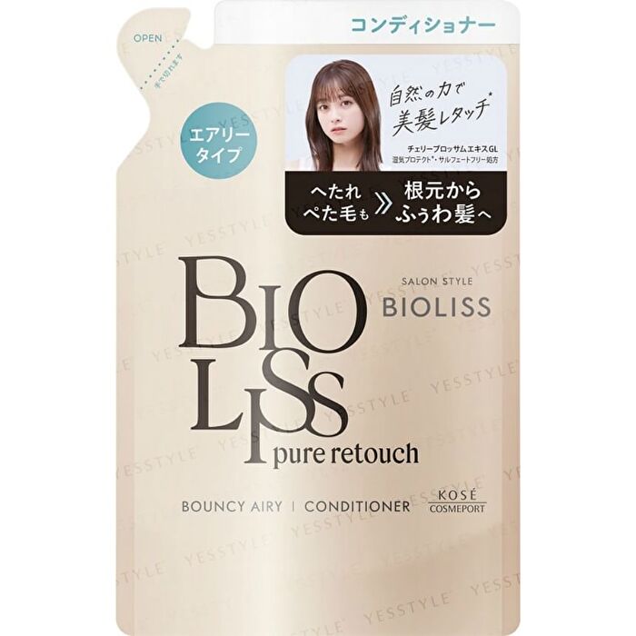 Bioliss Pure Retouch Bouncy Airy Conditioner - 374ml Refill