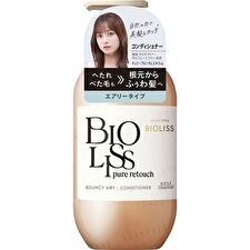 Kose Bioliss Pure Retouch Bouncy Airy Conditioner - 374ml Refill