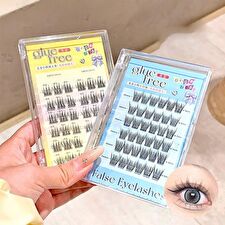 Gege Bear False Eyelashes - 2 Types - #02 Yellow