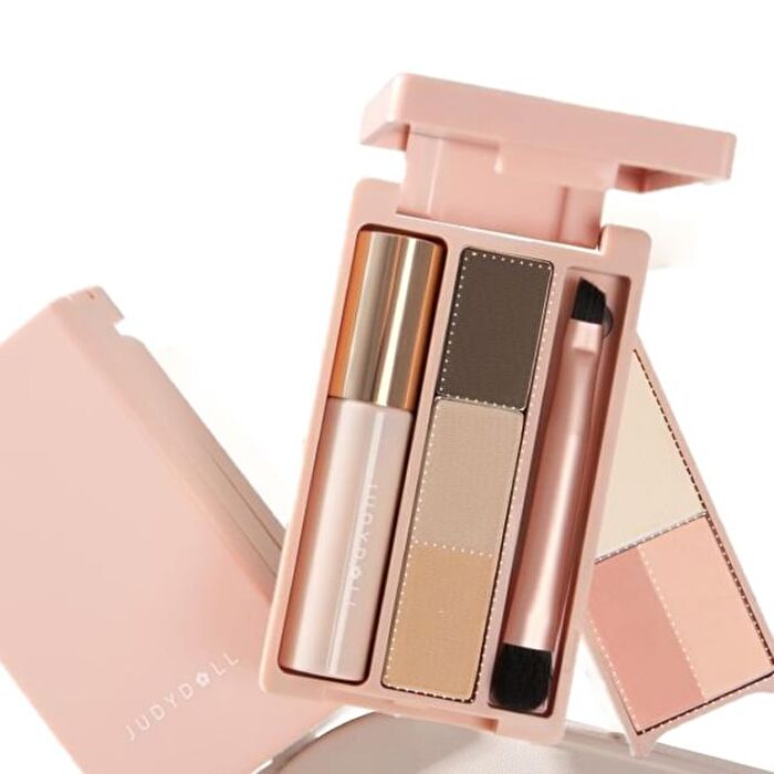 Portable Makeup Palette - 2 Colors - #02 Cool Tone Skin