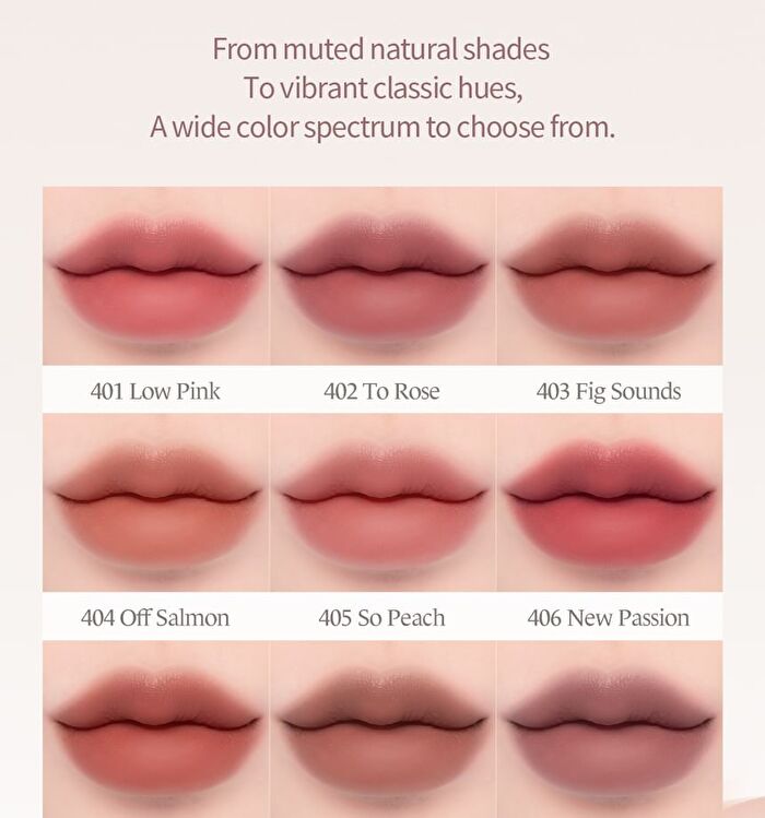 Bulky Matte Lipstick - 10 Colors - #401 Low Pink