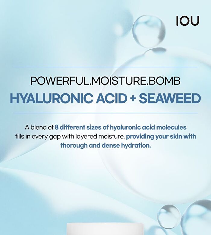 Iou Water-Full Hyaluron Cream - 300ml