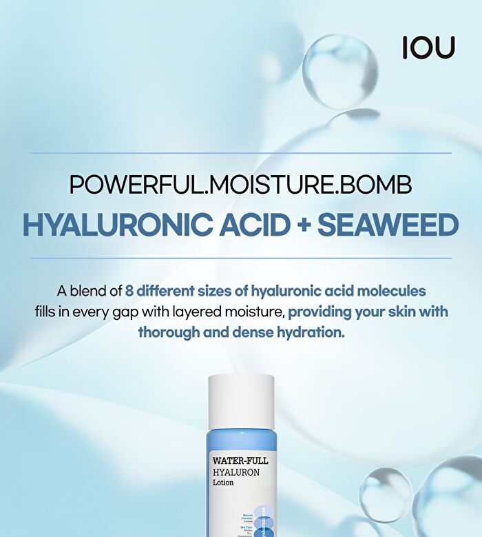 Iou Water-Full Hyaluron Lotion - 300ml
