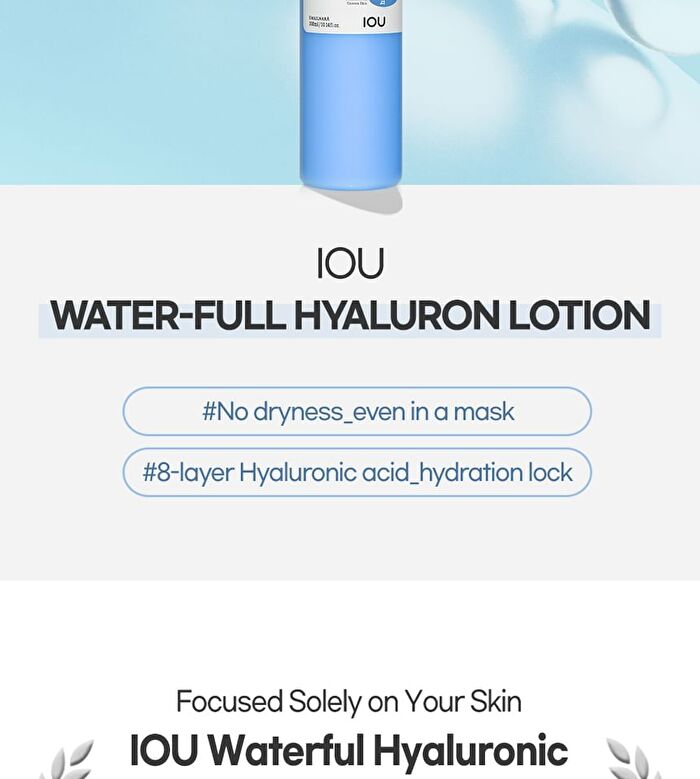 Iou Water-Full Hyaluron Lotion - 300ml