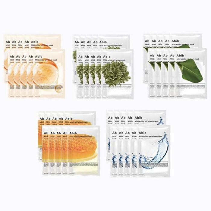 Mild Acidic pH Sheet Mask - 6 Types - Glutathiosome Fit