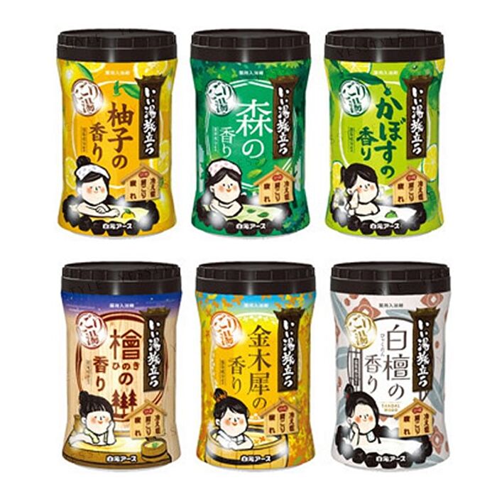 iiyu Tabidachi Nigori Japanese Onsen Bath Salt - Hinoki 600g