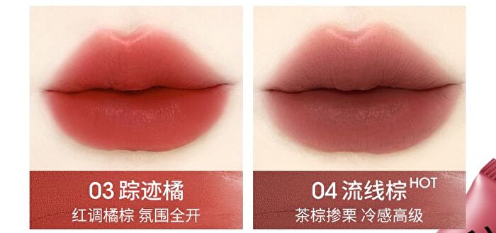 Silky Matte Lip Mud - 5 Colors - 04# Streamline Brown - 10g