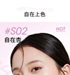 Dual-Ended Double Effect Liquid Lipstick - 5 Colors - S01# Leisurely Peach (2g & 2g)