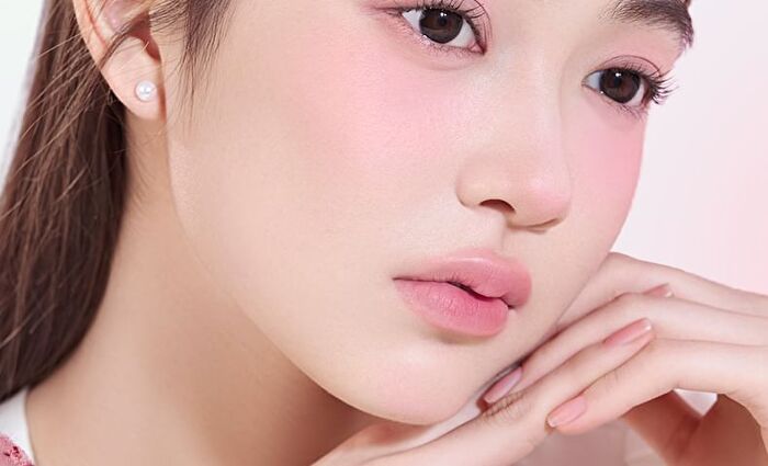 Chioture Just Poke Blush Stick - 7 Colors - 03# Delighted Peach - 3.8g
