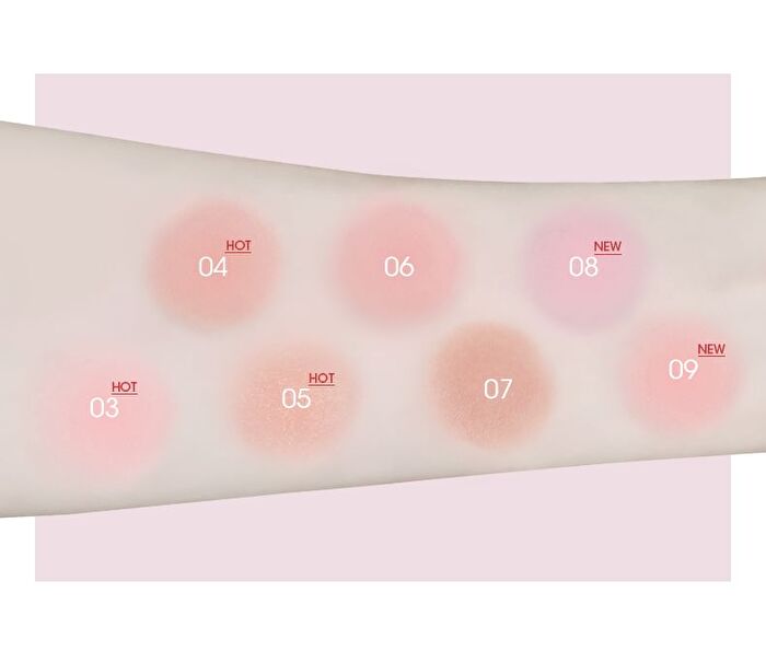 Chioture Just Poke Blush Stick - 7 Colors - 03# Delighted Peach - 3.8g