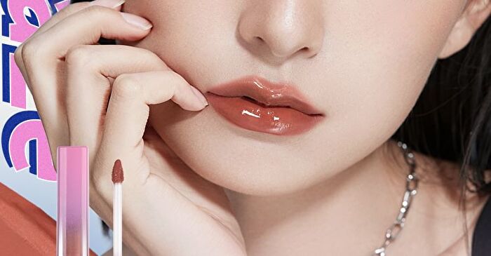 Chioture American Retro Series Dual-Ended Mirror Lip Gloss - 4 Colors - S174# Peach Monroe (2.2g & 2.2g)