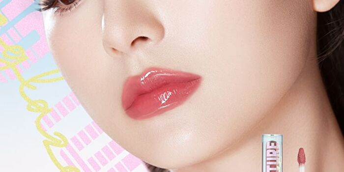 Chioture American Retro Series Dual-Ended Mirror Lip Gloss - 4 Colors - S174# Peach Monroe (2.2g & 2.2g)