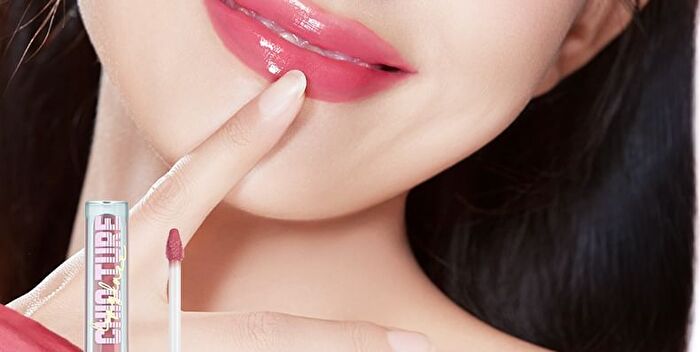 Chioture American Retro Series Dual-Ended Mirror Lip Gloss - 4 Colors - S174# Peach Monroe (2.2g & 2.2g)