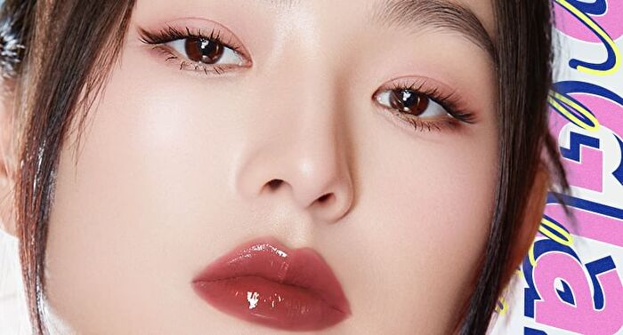 Chioture American Retro Series Dual-Ended Mirror Lip Gloss - 4 Colors - S174# Peach Monroe (2.2g & 2.2g)