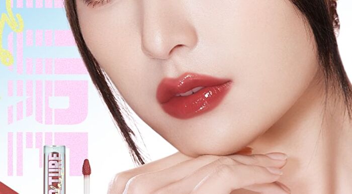 Chioture American Retro Series Dual-Ended Mirror Lip Gloss - 4 Colors - S174# Peach Monroe (2.2g & 2.2g)