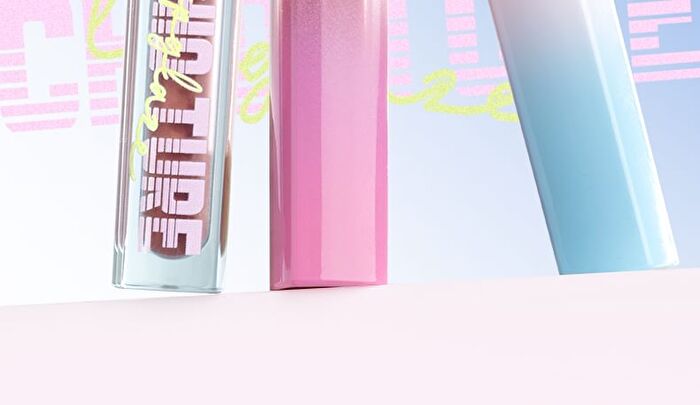 Chioture American Retro Series Dual-Ended Mirror Lip Gloss - 4 Colors - S174# Peach Monroe (2.2g & 2.2g)