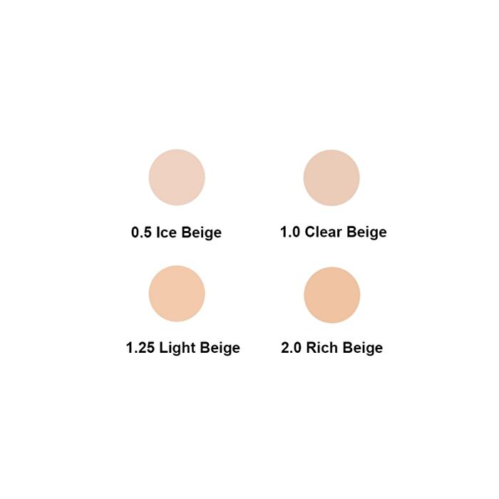 Cover Perfection Concealer Cushion Set - 4 Colors - 2024 Version - #1.25 Light Beige