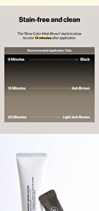 Brow Color Ash Brown Set - 8 pcs