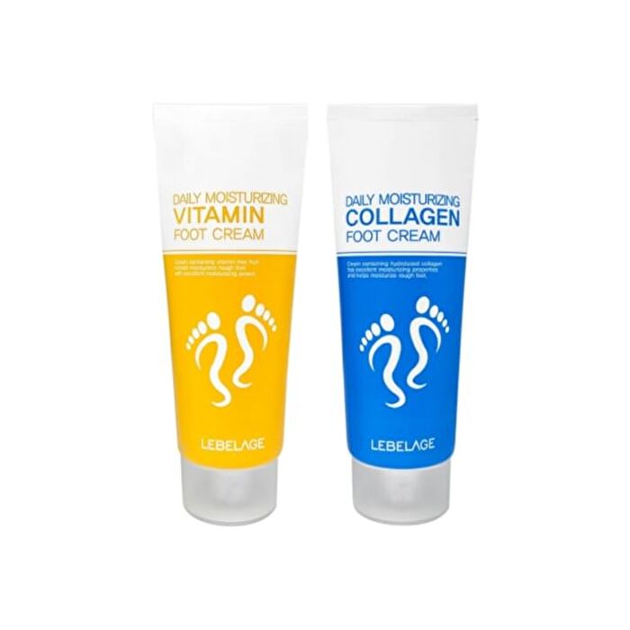 Daily Moisturizing Foot Cream - 2 Types - Vitamin