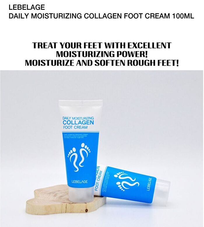 Daily Moisturizing Foot Cream - 2 Types - Collagen