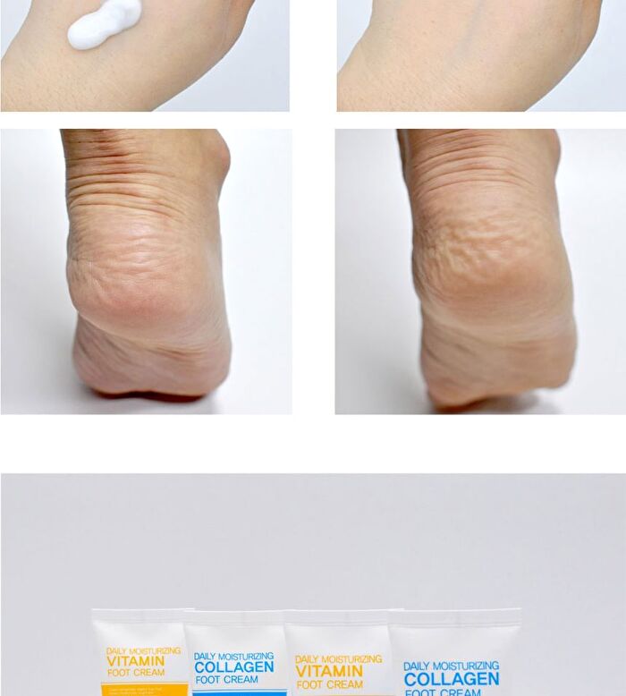 Daily Moisturizing Foot Cream - 2 Types - Collagen