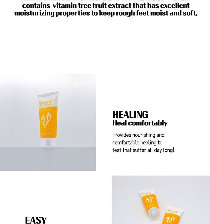 Daily Moisturizing Foot Cream - 2 Types - Collagen