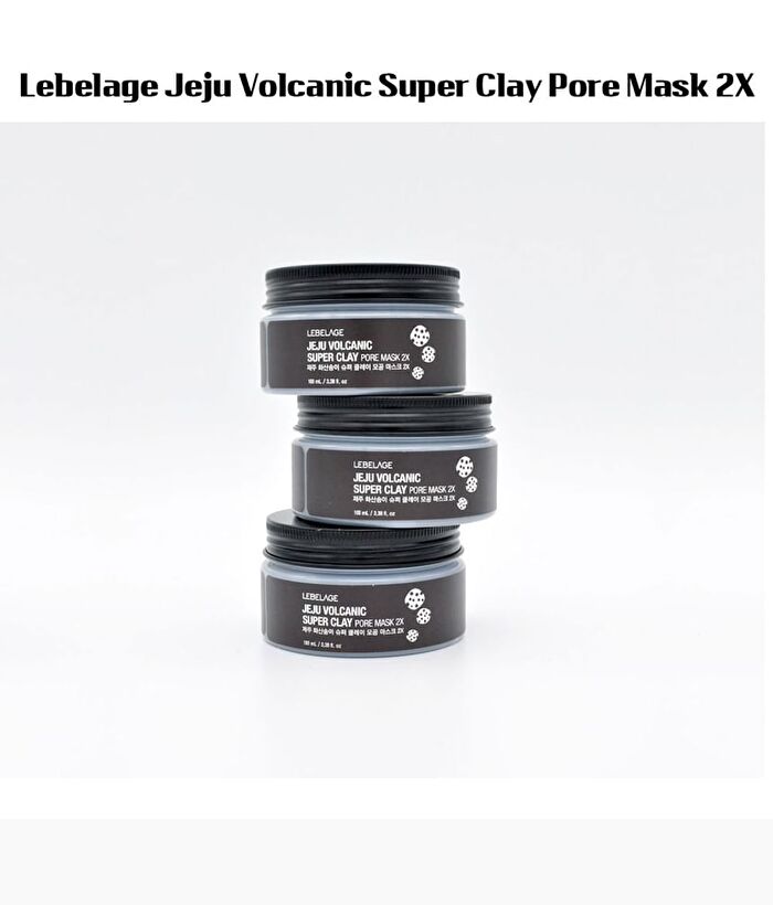 Jeju Volcanic Super Clay Pore Mask 2X - 120g