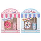 Donut Lip Balm & Drink Lip Gloss Set - White Set