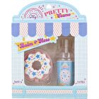 Donut Lip Balm & Drink Lip Gloss Set - White Set
