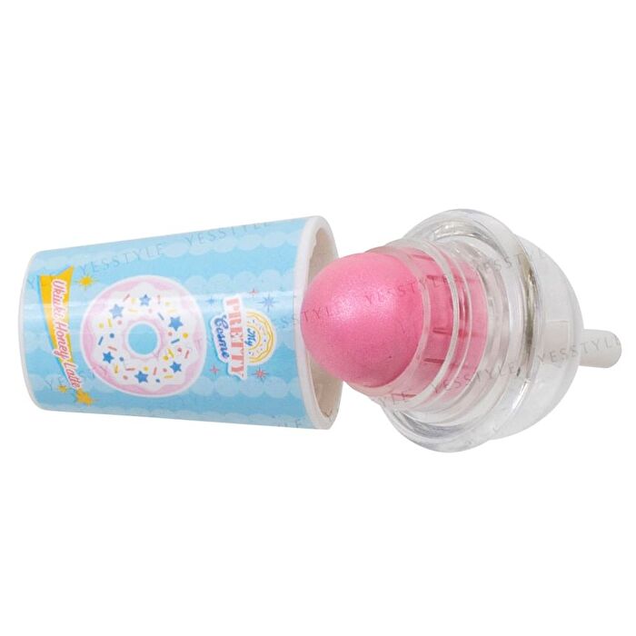 Donut Lip Balm & Drink Lip Gloss Set - White Set