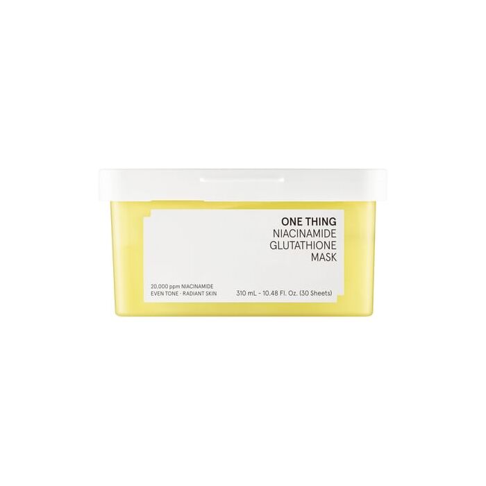 Niacinamide Glutathione Mask Jumbo - 30 sheets