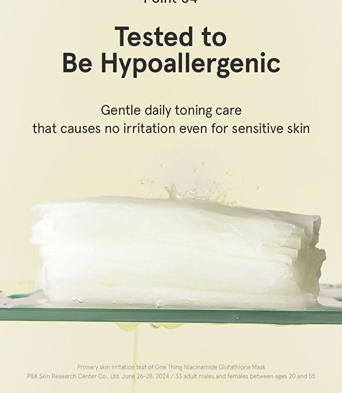 Niacinamide Glutathione Mask - 7 sheets