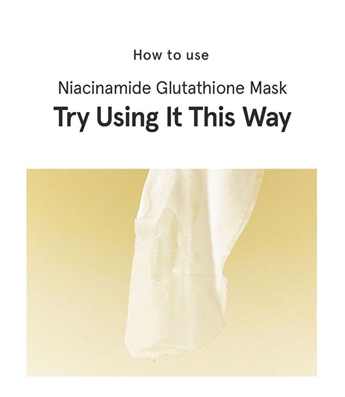 Niacinamide Glutathione Mask - 7 sheets