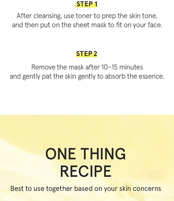 Niacinamide Glutathione Mask - 7 sheets