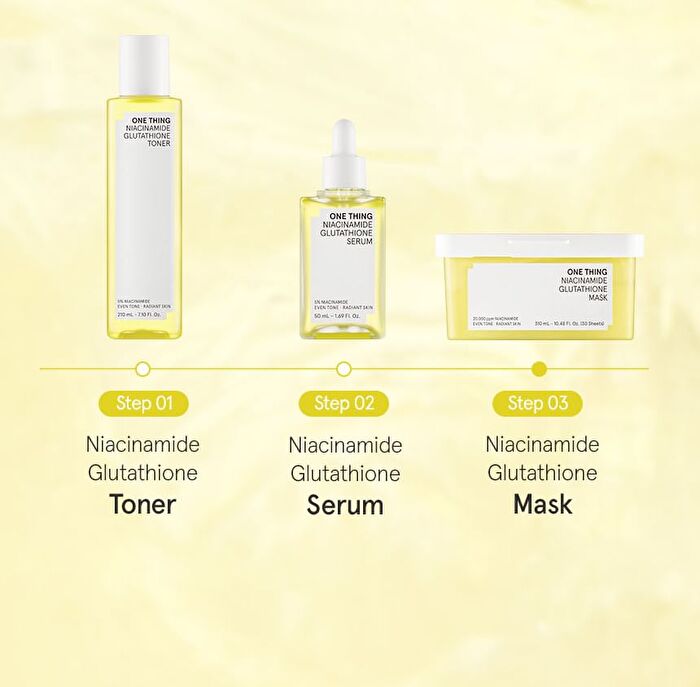 Niacinamide Glutathione Mask - 7 sheets