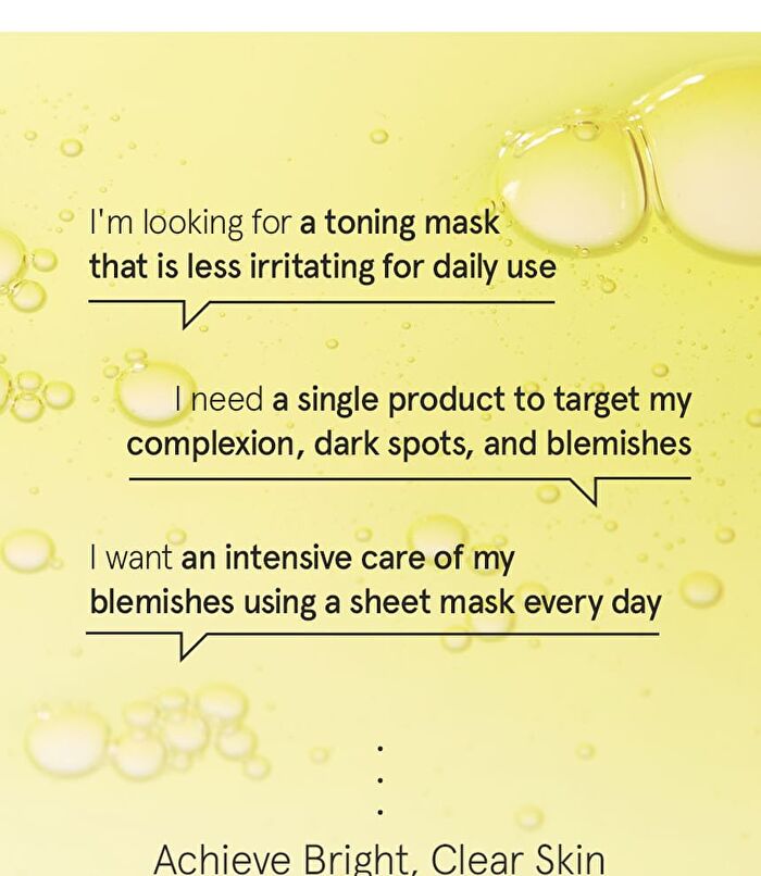 Niacinamide Glutathione Mask - 7 sheets