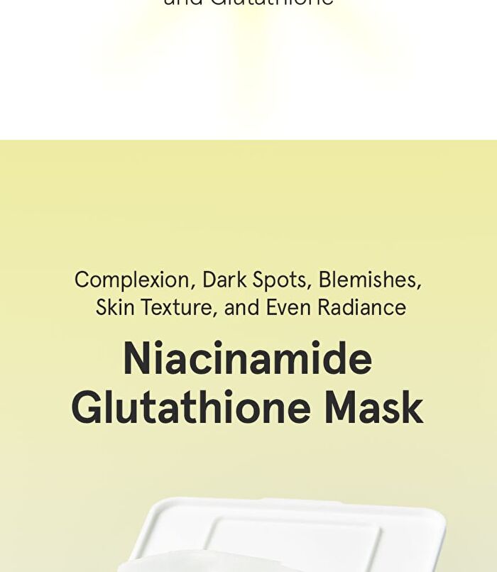 Niacinamide Glutathione Mask - 7 sheets