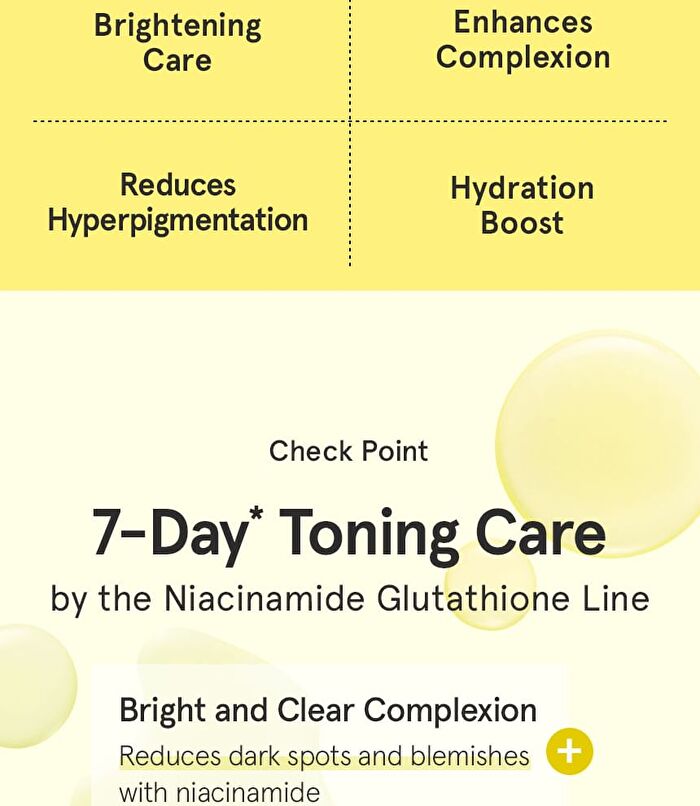 Niacinamide Glutathione Mask - 7 sheets