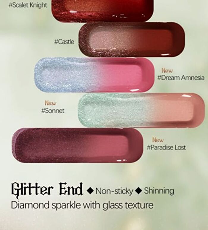 Brown Scepter Series Glassy Lip Gloss - 3 Colors - Poet and Sixpence (2.1g x 2)