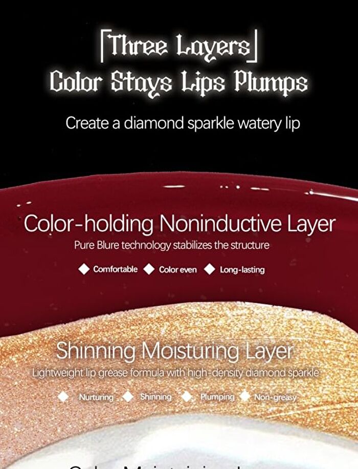 Brown Scepter Series Glassy Lip Gloss - 3 Colors - Poet and Sixpence (2.1g x 2)
