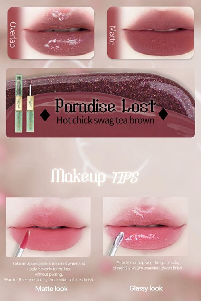 Scepter Series Glassy Lip Gloss Green Limited Edition - 3 Colors - Sonnet (2.1g x 2)